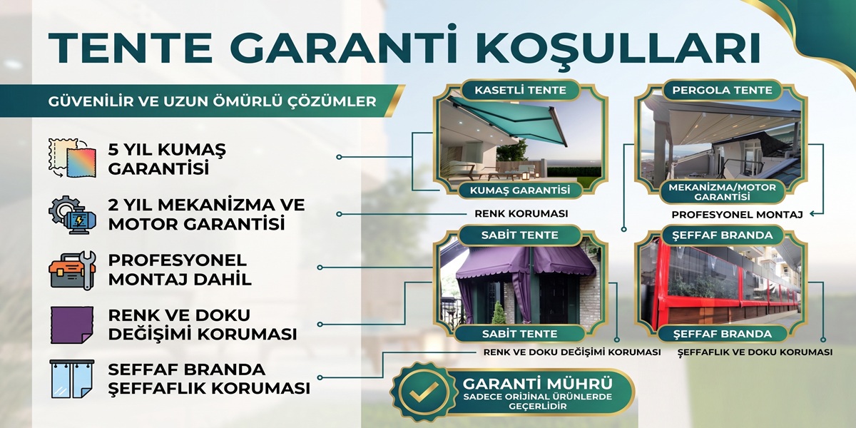 Tente Garanti Koşulları